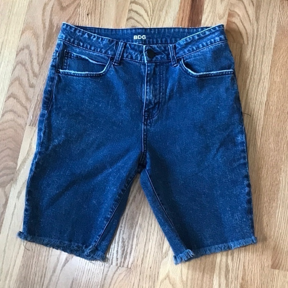BDG Distressed Cut Off Denim Shorts